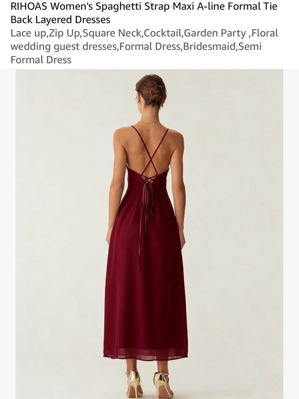 RIHOAS Midi Dress - Picture 2 of 3